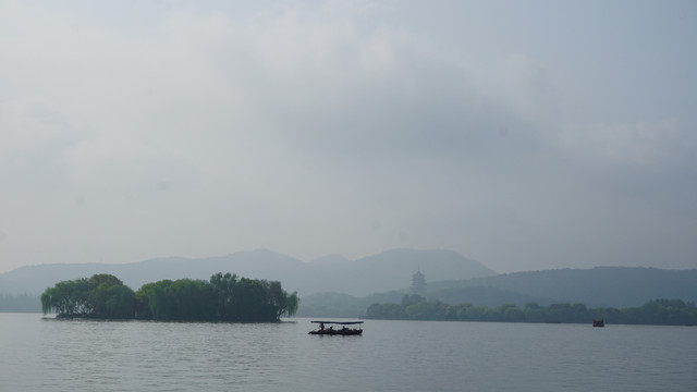 杭州西湖风景江南