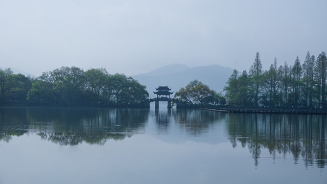 杭州西湖风景江南