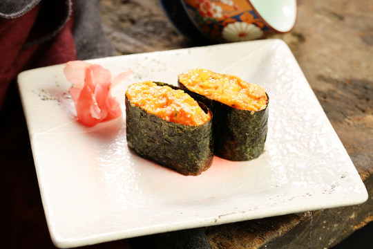 龙虾细卷寿司