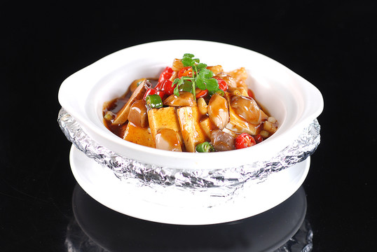 石磨豆腐煲