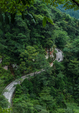 重庆江津区四面山盘山公路