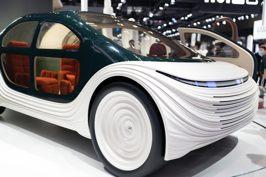 车展展示的新能源概念车