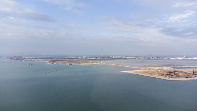 阳江滨海新区填海造陆