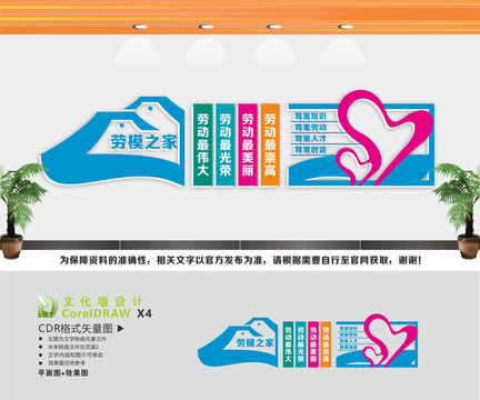 劳模文化墙