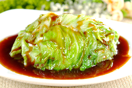 蚝油西生菜