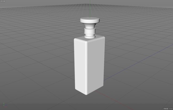酒瓶模型C4D酒包装