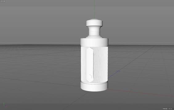 原创酒瓶模型C4D酒包装