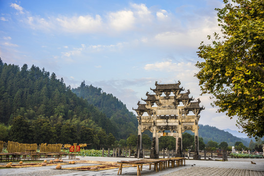 安徽西递古村