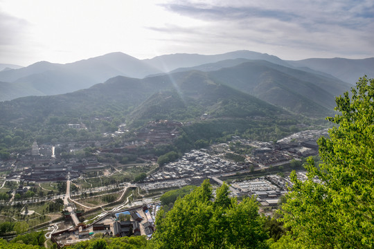 五台山景区风光