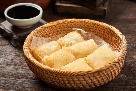 红糖糍粑