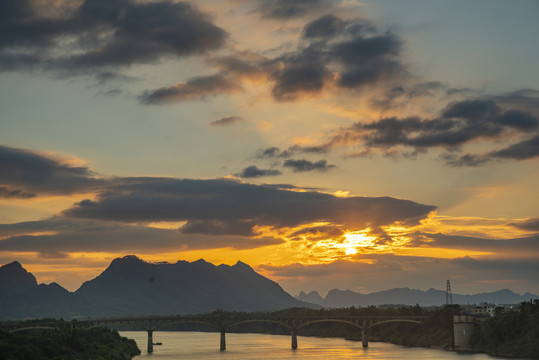 夕阳风景