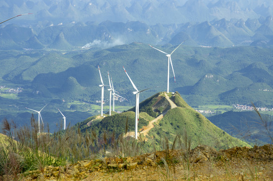 风车风电清洁能源