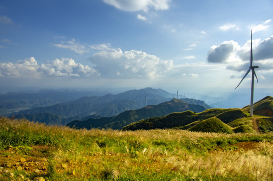 风能发电场