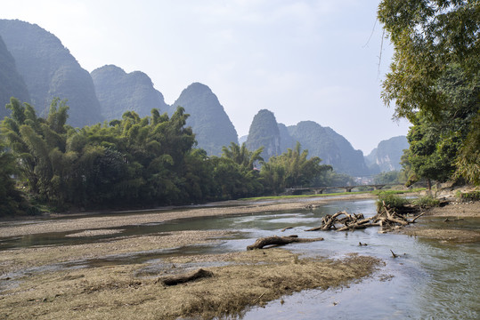 河流自然山水风景