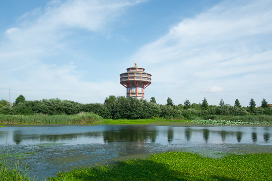 高旻寺地标古塔