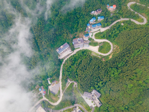 湖北黄冈罗田大别山薄刀锋风景区