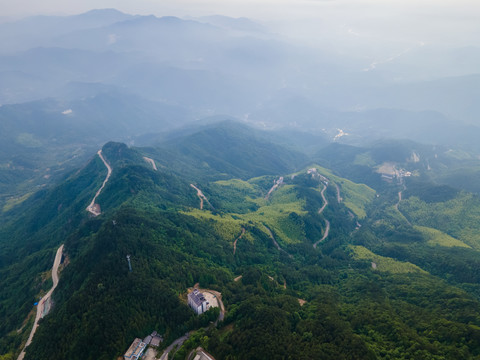 湖北黄冈罗田大别山薄刀锋风景区