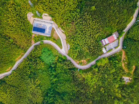 湖北黄冈罗田大别山薄刀锋风景区