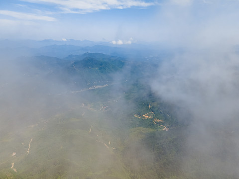 湖北黄冈罗田大别山薄刀锋风景区