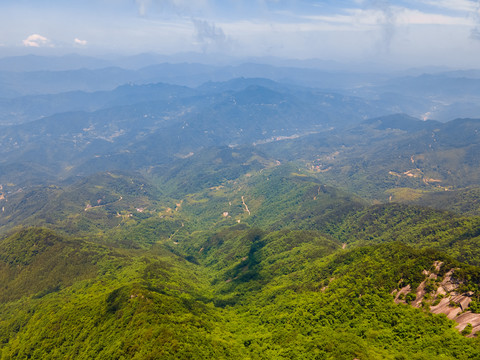 湖北黄冈罗田大别山薄刀锋风景区