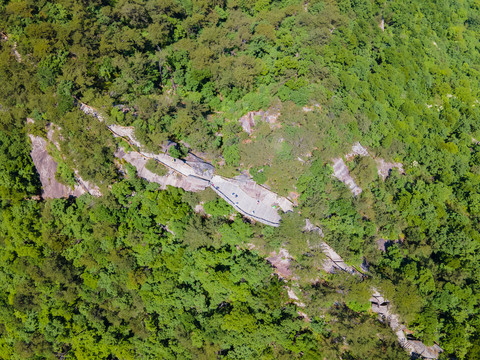 湖北黄冈罗田大别山薄刀锋风景区