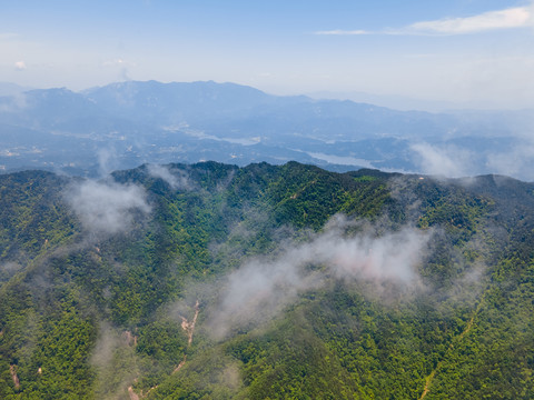 湖北黄冈罗田大别山薄刀锋风景区