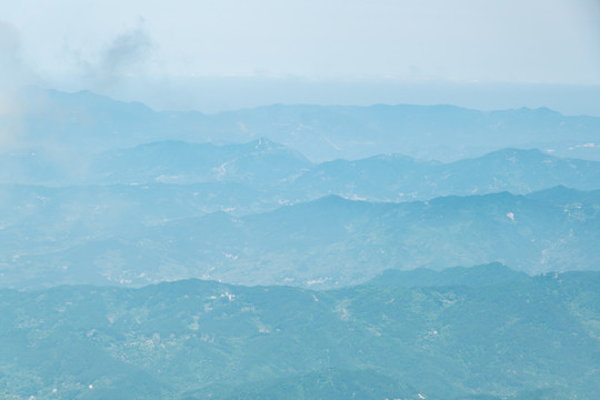 湖北黄冈罗田大别山薄刀锋风景区