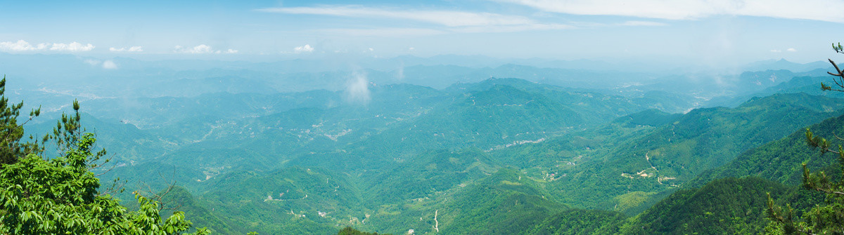 湖北黄冈罗田大别山薄刀锋风景区
