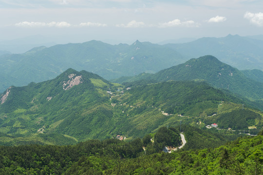 湖北黄冈罗田大别山薄刀锋风景区