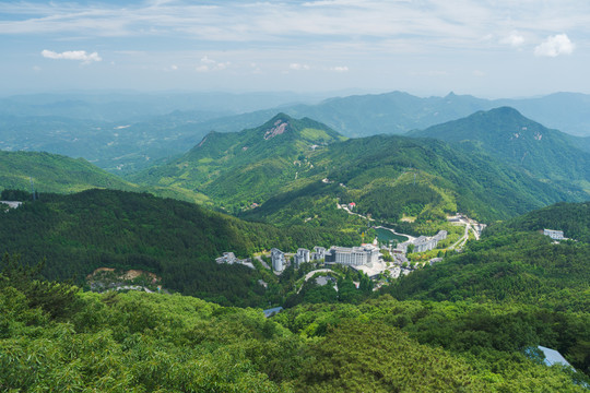 湖北黄冈罗田大别山薄刀锋风景区
