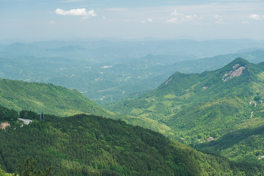 湖北黄冈罗田大别山薄刀锋风景区