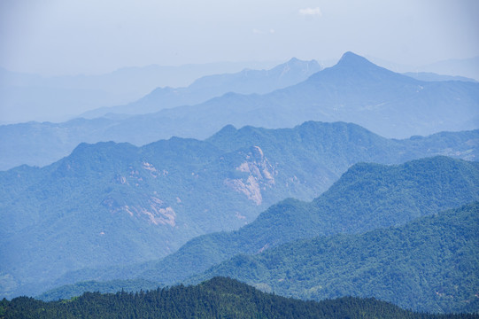 湖北黄冈罗田大别山薄刀锋风景区