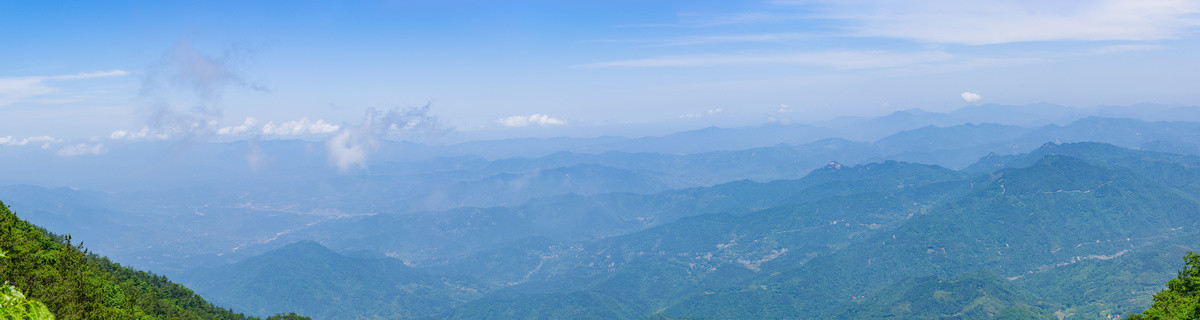 湖北黄冈罗田大别山薄刀锋风景区