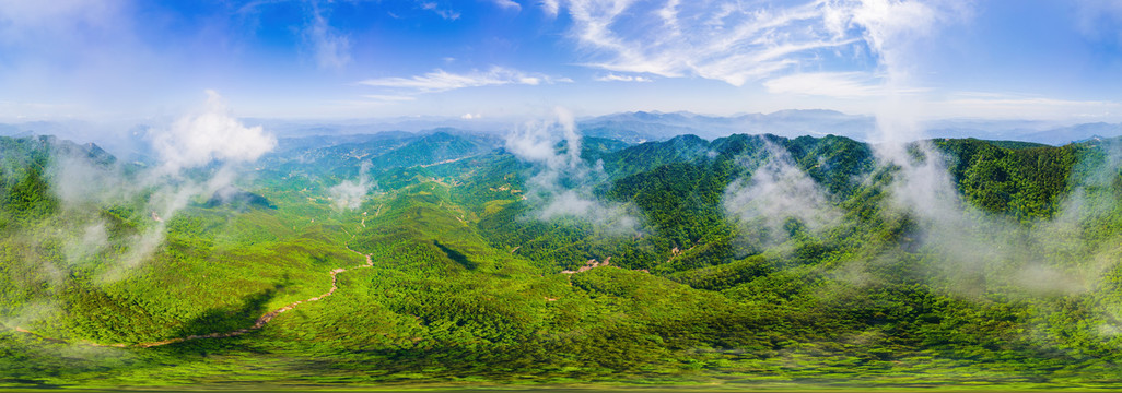 湖北黄冈罗田大别山薄刀锋风景区