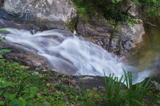 湖北黄冈罗田大别山薄刀锋风景区