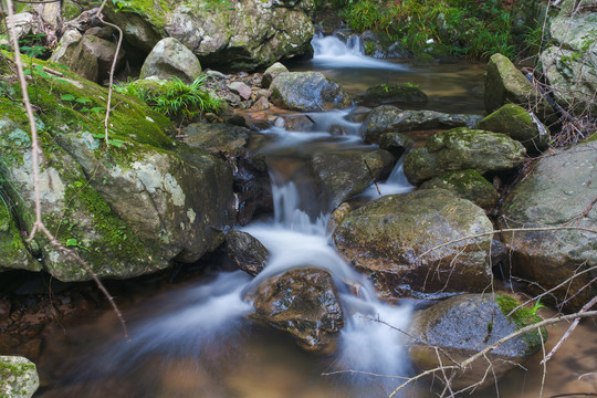 湖北黄冈罗田大别山薄刀锋风景区