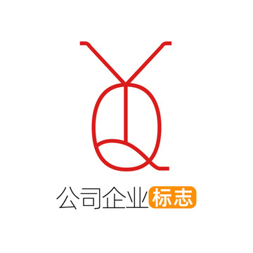 创意字母YQ企业标志logo