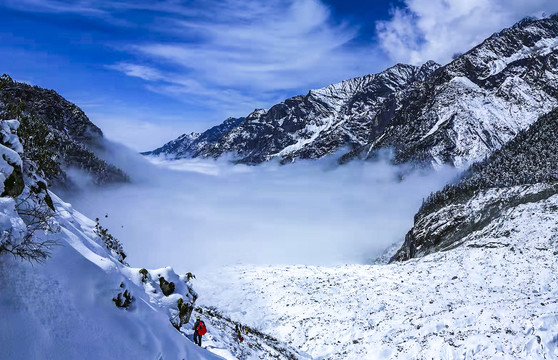 雪山