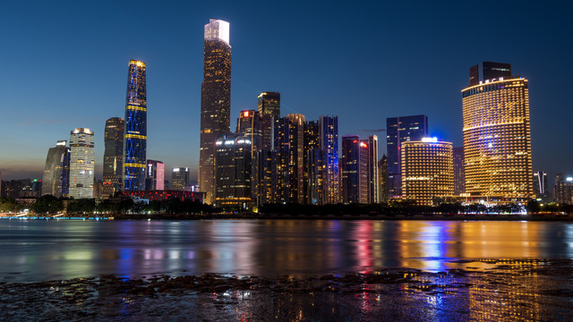 广州都市夜景