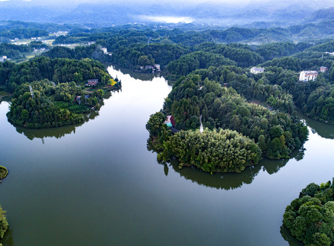 綦江丁山湖风光