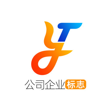 创意字母YTY企业标志logo