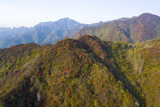 秦岭山秋色