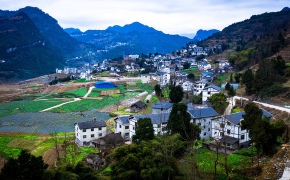 贵州乡村建设振兴乡村黔北民居