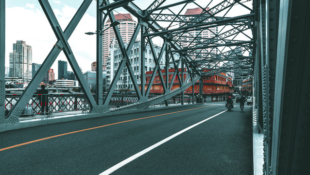 上海浦西浙江路桥