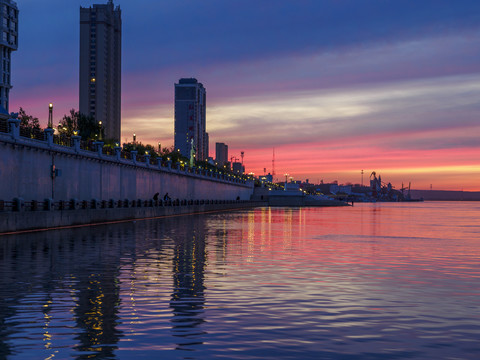 黑河城市风光