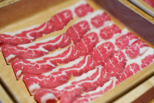 日式和牛火锅澳洲和牛肉雪花