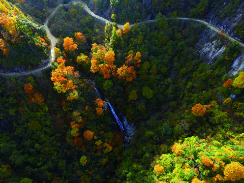 南江光雾山景区九角山