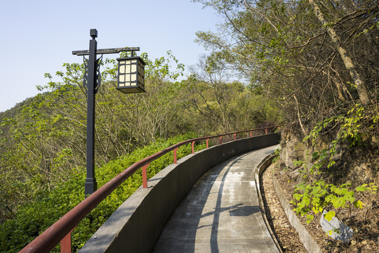 南京江宁方山登山步道