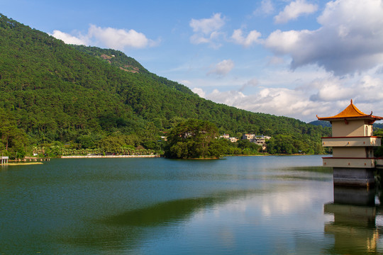 桂平西山思灵湖