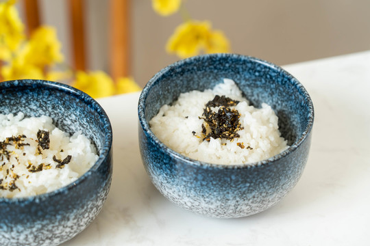 海苔白米饭